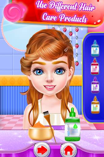 Cute Girl Hairstyle Salon – Makeover Games screenshot 6