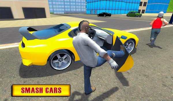Real Gangster Theft Car Destruction Game screenshot 15