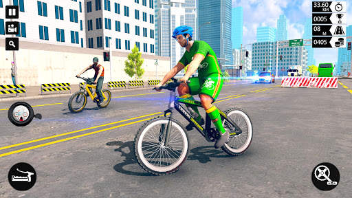 Extreme Bicycle Racing 2019: Highway City Rider screenshot 14