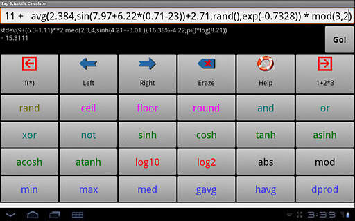Scientific Calculator Exp 3 تصوير الشاشة