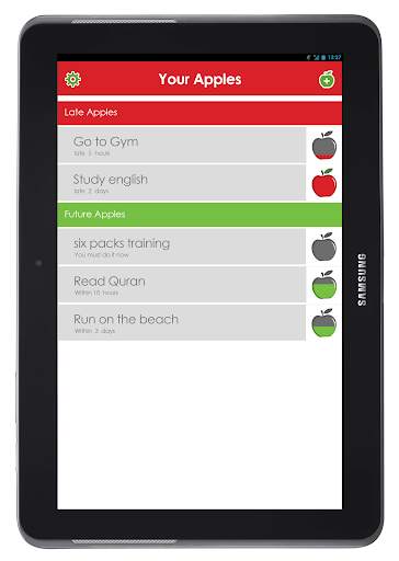 Apple A Day Productivity App screenshot 1