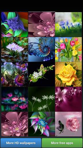 3d Flowers Wallpapers स्क्रीनशॉट 2