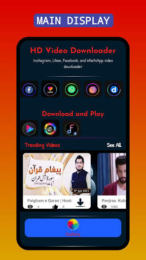 Hd Video Downloader- Download all videos screenshot 1