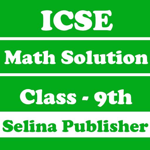 ICSE Selina Class 9 Math Solution - Offline Access icon