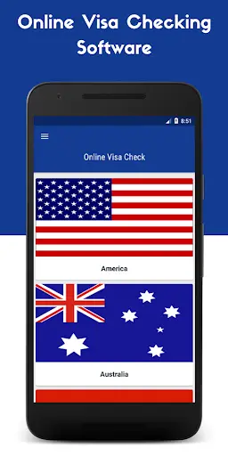 Online Visa Check: Online visa checking Software screenshot 1