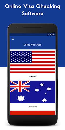 Online Visa Check: Online visa checking Software screenshot 1
