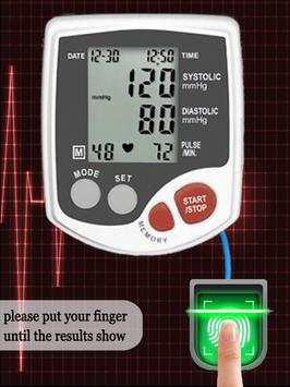 Blood Pressure calculat Prank screenshot 2