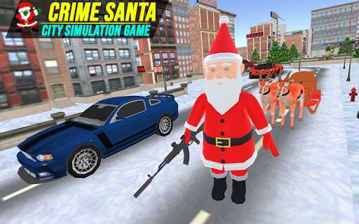 Santa Claus Rope hero Crime City Action Game screenshot 10