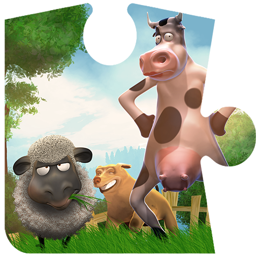 Farm Games Kids Jigsaw Puzzles icon
