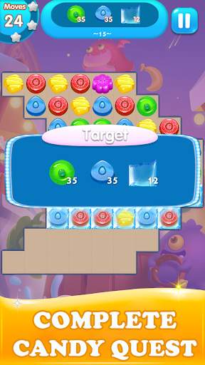 Candy Match 3 & Witch Sweet screenshot 5