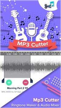 Mp3 Cutter - Ringtone Maker & Audio Mixer screenshot 1