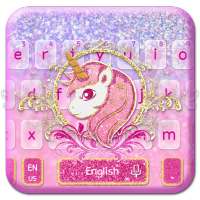 Glitter Unicorn Keyboard logo