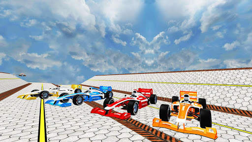 formula car racing Impossible turbo car traffic screenshot 1