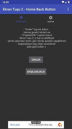 Ekran Tuşu 2 - Home Back Button screenshot 1