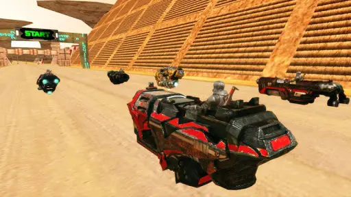 Space Star Racing Wars -  Free Game screenshot 13
