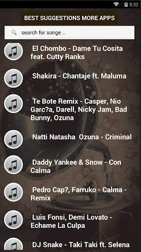 Top hit Latin songs بالكلمات اغاني لاتينية بدون نت screenshot 4