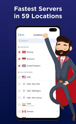 Best VPN for Android by VeePN screenshot 3