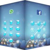 AppLock theme snow sky screen 2.2.2