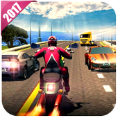 Traffic Highway Bike Rider icon