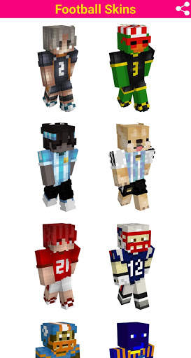 Football skins for minecraft screenshot 1