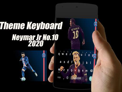 Neymar Jr No.10 Keyboard Theme 2020 screenshot 2