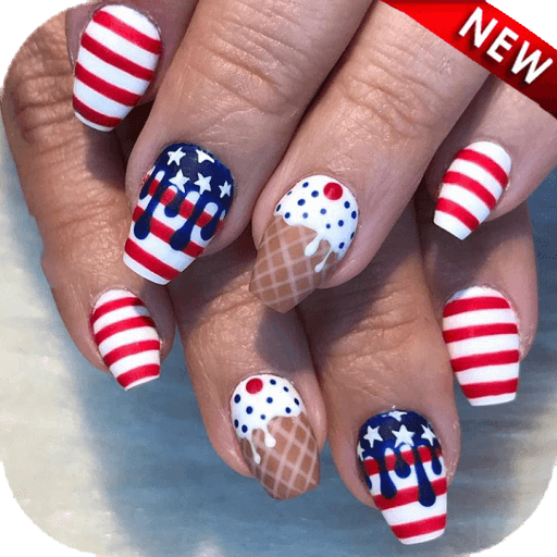 Nail Art Designs Step By Step icon