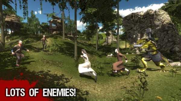 Angry Half Dragon Sim 3D screenshot 2