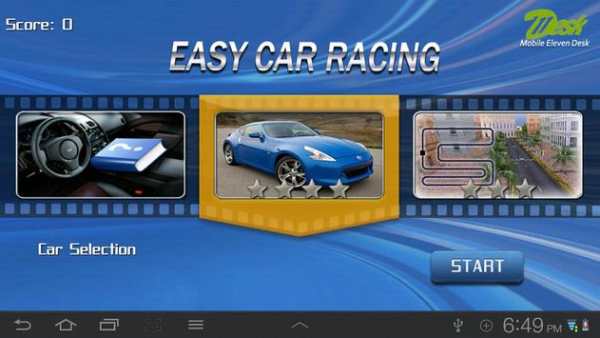 Easy Car Racing Free screenshot 1