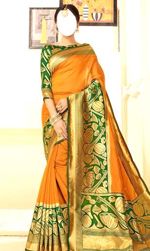 Ladies Pattu Saree Photo Suit screenshot 2