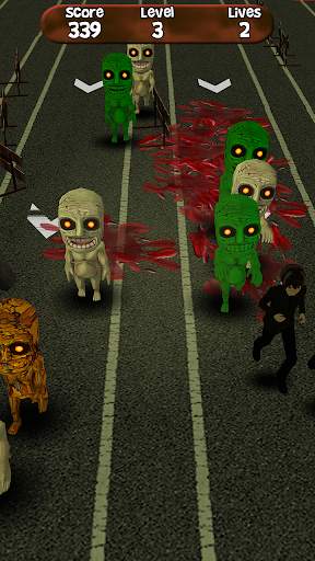 Crushes Zombies horde smasher with our finger screenshot 5