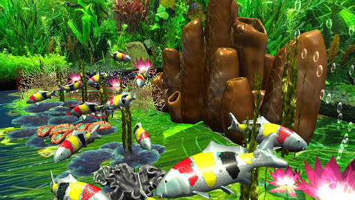 3D Koi Special Live Wallpaper Pro screenshot 4