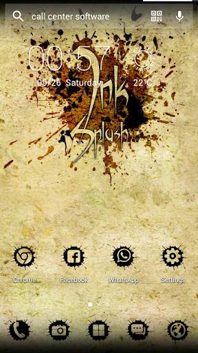 Ink Splash Solo Launcher Theme screenshot 5
