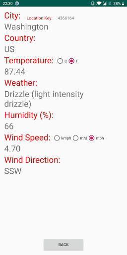 Weather Lite screenshot 2