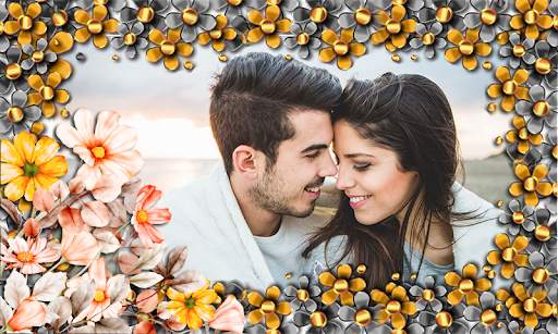 Lovely Flower Photo Frame screenshot 1