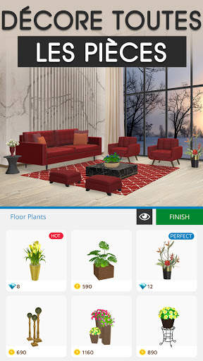 Home Makeover - Jeux de décoration d'intérieur screenshot 5