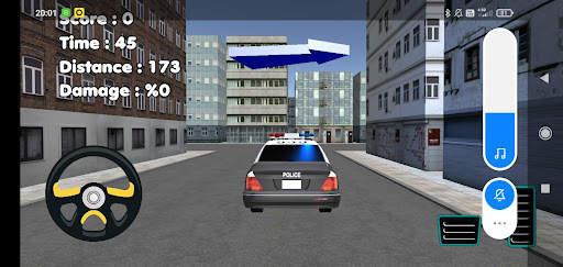 Real Police Car Game Simulator screenshot 2