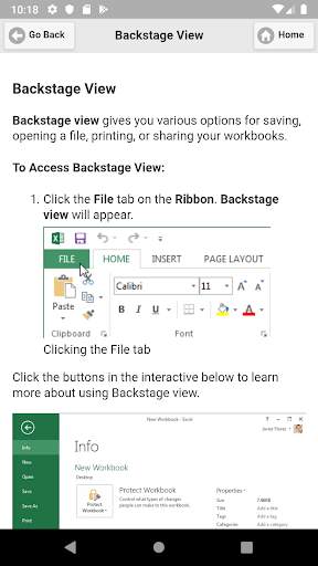 Tutorial for Excel скриншот 5