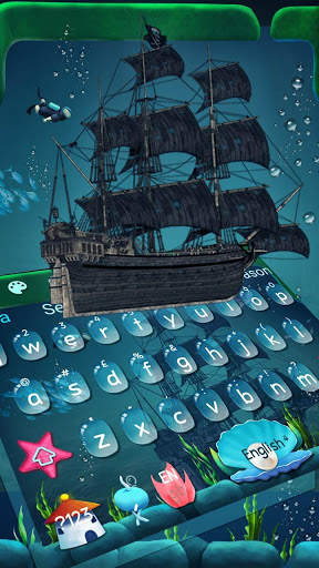 Deep Sea Keyboard स्क्रीनशॉट 2