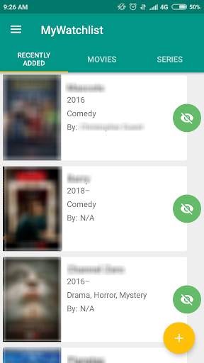 My Watchlist screenshot 2
