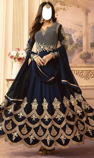 Anarkali Dress Photo Suit New screenshot 2