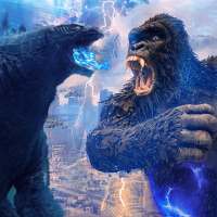 Godzilla Smash King Kong Games logo