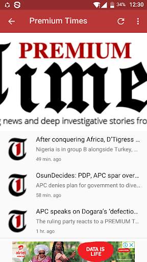Nigerian Newspapers Free screenshot 3