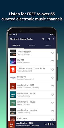 Electronic Music Radio 1 تصوير الشاشة