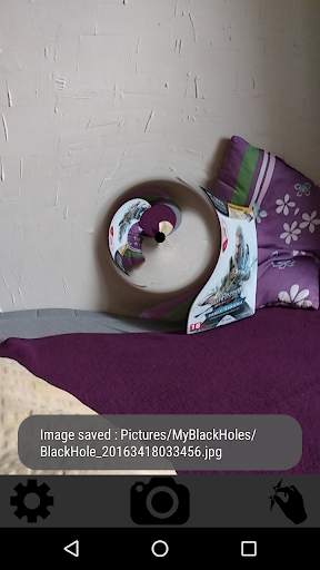 Black Hole Camera screenshot 1