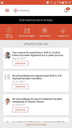 Medanta eCLINIC - Patient App screenshot 3