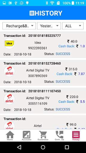 Mobile Recharge, DTH, Bill Payment, Money Transfer screenshot 7