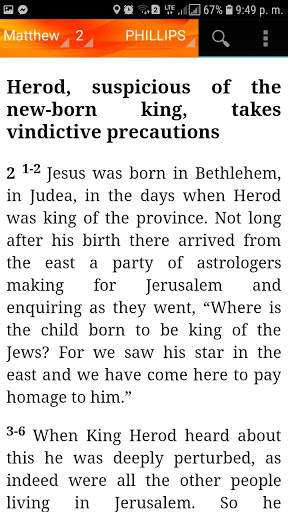 Holy Bible J.B. Phillips New Testament(PHILLIPS) screenshot 2