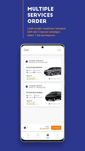 TRACtoGo: Rental Mobil & Bus screenshot 2