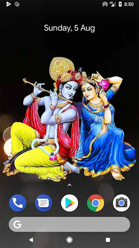 4D Radha Krishna Live Wallpaper screenshot 3