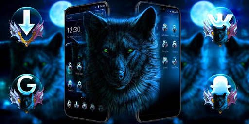 Night Wolf Theme screenshot 4